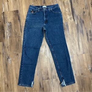 VTG Wrangler Calgary Dark Wash Western Roper Jeans